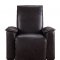 Nernoss Power Recliner 59943 in Dark Brown Leather by Acme