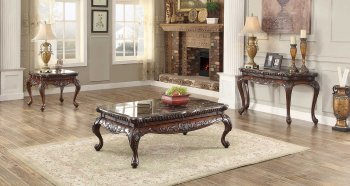 Mariacarla 3526-30 Coffee Table by Homelegance w/Options [HECT-3526-30 Mariacarla]