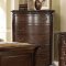 Isidora Bedroom CM7799CH in Brown Cherry w/Options