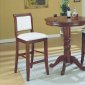 Classic Bar Table With Cherry Round Top