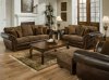 8104 Sofa in Brown Zypher Vintage Fabric by Simmons w/Options