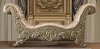 Vatican Bench BD00466 in Champagne Silver by Acme