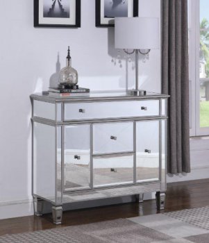 950829 Accent Cabinet in Mirror by Coaster [CRCA-950829]