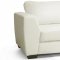 Orland Sectional Sofa White Bonded Leather - Wholesale Interiors