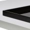 Tiffany Square Coffee Table in White & Black by Whiteline