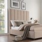 Neunan Storage Bed 5876BE-1DW in Beige by Homelegance w/Options