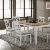 Hollis Dining Set 5Pc 122241 by Coaster w/Options