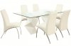 Ophelia Dining Table 121571 in White by Coaster w/Options