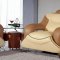 7055 Sofa 3PC Set Beige & Brown Bonded Leather by VIG