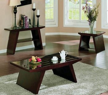 CM4313 Tavius Coffee Table in Walnut w/Options [FACT-CM4313 Tavius]