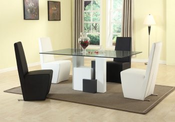 Shelley Dining Table by Chintaly w/Optional Side Chairs & Buffet [CYDS-Shelley-Cynthia]