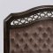 Calliope Bedroom CM7752 w/Fabric Headboard in Espresso w/Options