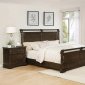 Chandler Bedroom Set 206391 in Heirloom Brown by Coaster