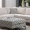 Crocosmia Sectional Sofa 53100 in Beige Chenille by Acme