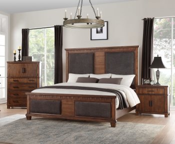 Vibia Bedroom 27160 in Cherry Oak by Acme w/Options [AMBS-27160-Vibia]