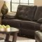 Leather Italia Tobacco Dalton Motion Sofa & Loveseat w/Options