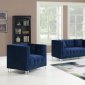 Ellington Sofa in Navy Blue Fabric by Elements w/Options