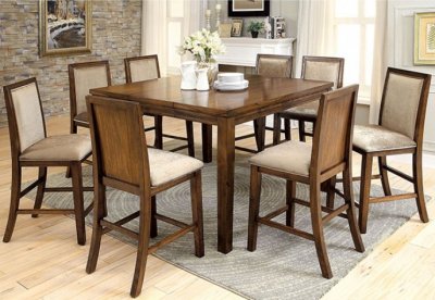 Ingrid II CM3134PT 7Pc Counter Height Dinette Set w/Options