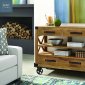 Scott Living Console Table in Natural Mango 950711 by Coaster