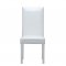 D3973 Dining Set 5Pc in High Gloss White by Global