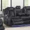 Orion Power Motion Sofa in Black by NCFurniture w/Options