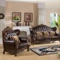 Miriam Classic Bonded Leather Sofa w/Options