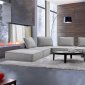 Nolden Sectional Sofa in Grey Waterproof Fabric by VIG