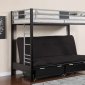 CM-BK1024 Clifton Bunk Bed w/Futon Base & Optional Drawers