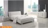 White Stela Bedroom w/Upholstered Bed & Optional Casegoods