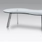 Corso Coffee Table w/Clear Glass Top by J&M Furniture