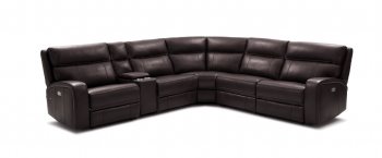 Cozy Power Motion Sectional Sofa 6Pc in Chocolate by J&M [JMSS-Cozy Chocolate]