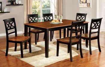 Torrington CM3552BC-T Dining Set in Black & Cherry w/Options [FADS-CM3552BC-T-Torrington]