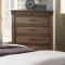 Narcine Bedroom Set 292B in Weathered Gray by Homelegance