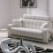 7031 Sofa in White Bonded Leather w/Options