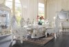 Adara Dining Table DN01229 in Antique White by Acme w/Options