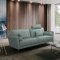 Tussio Sofa LV00946 in Watery Leather by Mi Piace w/Options