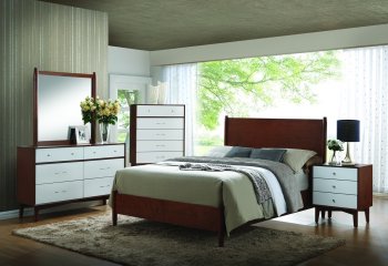 Oakwood 204301 Bedroom 5Pc Set by Coaster w/Options [CRBS-204301 Oakwood]