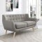 Remark EEI-1633 Sofa in Light Gray Fabric by Modway w/Options