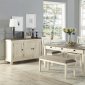 Willow Bend Dining Set 5627W-72 in Antique White - Homelegance