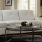 Talia Sectional Sofa 503431 White Bonded Leather Match - Coaster