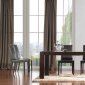 Colibri Dining Table in Dark Walnut by J&M w/Options