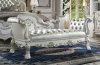 Dresden Bench BD01687 in PU & Bone White by Acme