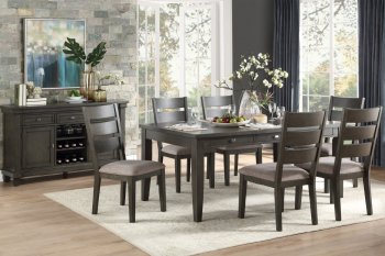 Baresford 5Pc Dining Room Set 5674-72 in Gray - Homelegance [HEDS-5674-72-Baresford]