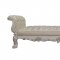 Dresden Bench BD01687 in PU & Bone White by Acme