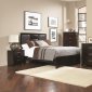 Palmetto 203551 Bedroom 5Pc Set Cappuccino by Coaster w/Options