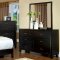 Kodell 5Pc Bedroom Set CM7795BK in Black Leatherette w/Options