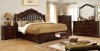 Edinburgh CM7672 Bedroom in Brown Cherry w/Options