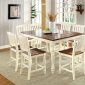 Harrisburg II CM3216PT 7Pc Counter Height Dinette Set w/Options