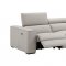 Picasso Power Motion Sofa Silver Gray Leather by J&M w/Options