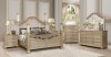 Valentina Bedroom Set 6Pc in Gold